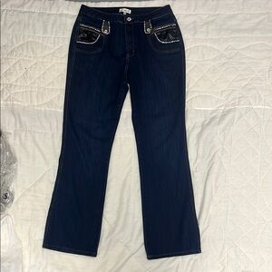 Annabelle Blue Boot Cut Jeans Classic Style